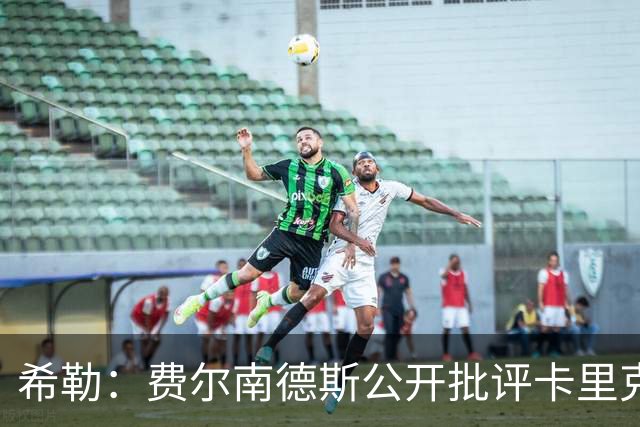 希勒：费尔南德斯公开批评卡里克，曼联传奇生涯已被玷污